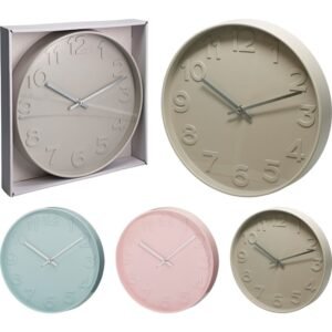 WALL CLOCK PP GLASS 300x44MM