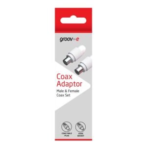 GROOV-E COAX SET 1X MALE 1X FEMALE