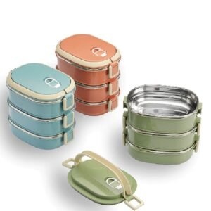 ADORN LUNCH BOX 3-TIER 2.1L