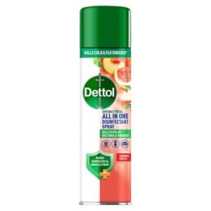 DETTOL DISINFECTANT SPRAY ALL IN ONE SUMMER FRUITS 300ML PK6