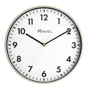 RAVEL LIVING WALL CLOCK SAGE 30CM