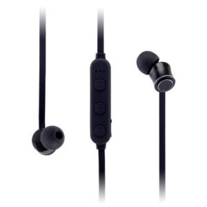GROOV-E WIRELESS BLUETOOTH EARPHONES METAL BUDS BLACK