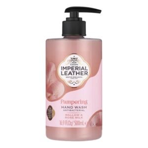 IMPERIAL LEATHER HANDWASH PAMPERING MALLOW & ROSE 500ML PK6