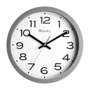 RAVEL KITCHEN WALL CLOCK GREY 25CM