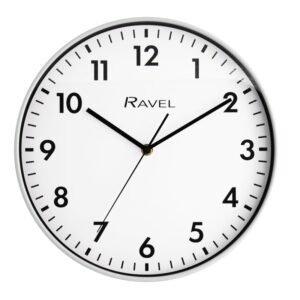 RAVEL LIVING WALL CLOCK WHITE 30CM