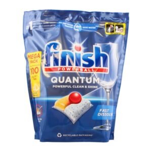 FINISH TABS QUANTUM DISHWASHER LEMON 100'S EACH