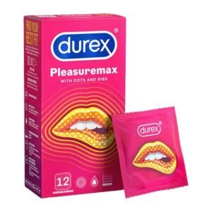 DUREX CONDOMS 12S PLEASURE MAX PK12