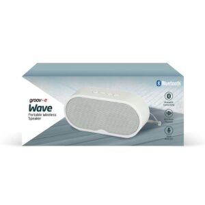 GROOV-E WAVE PORTABLE WIRELESS BLUETOOTH SPEAKER 3W