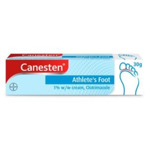 CANESTEN ATHLETES FOOT DUAL ACTION 1% W/W CREAM 30G PK6