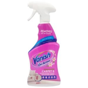 VANISH OXI ACTION CARPET & UPHOLSTERY STAIN REMOVER SPRAY 500ML PK6
