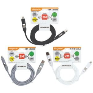 KINGAVON 4-IN-1 CABLE 2M