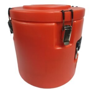 FOOD CONTAINER WITH AIRTIGHT LOCKS INSULATED SMALL 18 LITRES