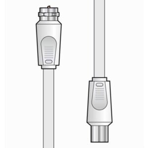 AVSL F MALE-COAX MALE LEAD 2.0M 112028