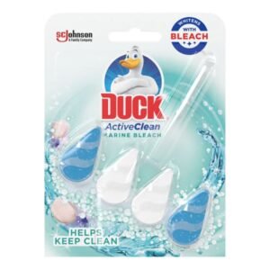 TOILET DUCK RIM BLOCK MARINE BLEACH PK8