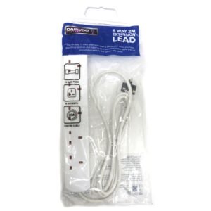 DAEWOO 6 GANG 13A PLUG 2M CABLE
