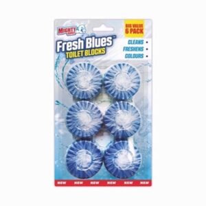 AIRPURE (MIGHTY BURST) FRESH BLUES TOILET BLOCKS PK12