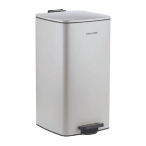 CASA & CASA SEATTLE SQUARE PEDAL BIN TAUPE 30L