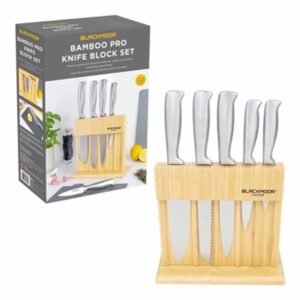BLACKMOOR KNIFE SET BAMBOO PRO