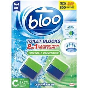 BLOO TOILET BLOCK 2X50G LIMESCALE PREVENTION PK7