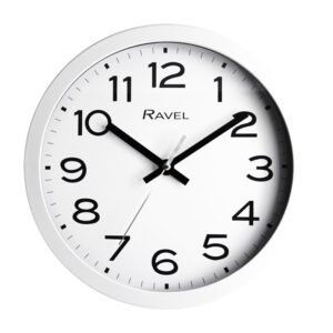RAVEL KITCHEN WALL CLOCK WHITE 25CM