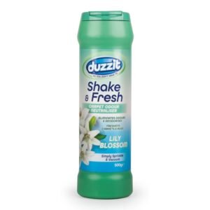DUZZIT SHAKE & FRESH CARPET ODOUR NEUTRALIZER LILY 500G PACK OF 16