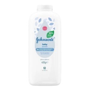 JOHNSONS BABY ESSENTIALS POWDER 400G PK6