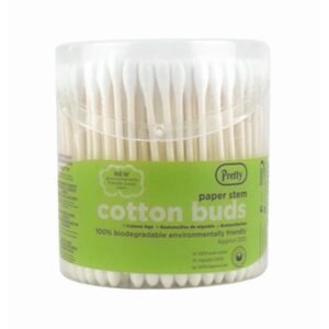 PRETTY ECO COTTON BUDS 200S FLIP PK12