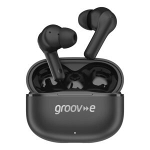 GROOV-E SOUND BUDS TRUE WIRELESS EARPHONES WITH CHARGING CASE BLACK