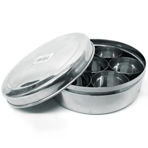 MASSALA DABBA STAINLESS STEEL LID NO 11