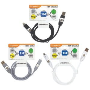 KINGAVON 4-IN-1 CABLE 1M