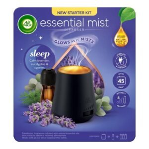 AIRWICK ESSENTIAL MIST KIT SLEEP LAVENDER PK4