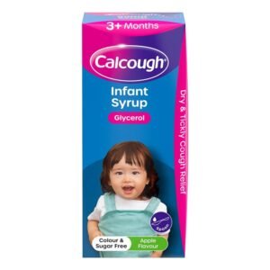 CALCOUGH INFANT DRY TICKLY COUGH SYRUP APPLE 125ML PK6