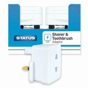 STATUS SHAVER ADAPTER 1AMP PK16