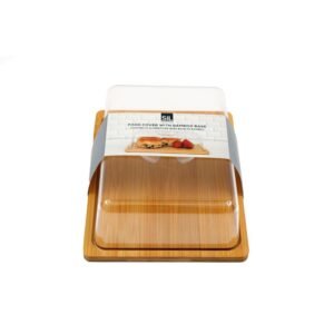 FOOD COVER BAMBOO 23.5CM