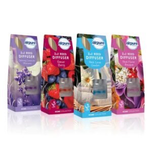 AIRPURE REED DIFFUSER MIXED 2 IN 1 PK24