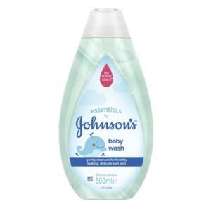 JOHNSONS ESSENTIALS BABY BATH WASH 500ML PK6