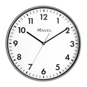 RAVEL LIVING WALL CLOCK GREY 30CM
