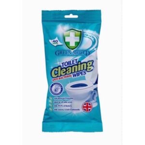 GREEN SHIELD TOILET WIPES 40S PK24