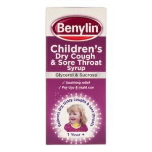 BENYLIN CHILD DRY COUGH BLACKCURRANT 125ML PK6 MLR