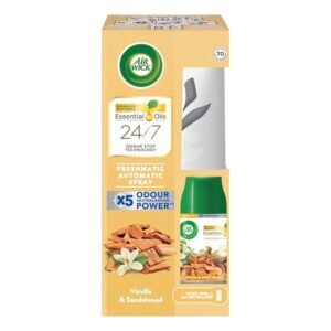 AIRWICK FRESHMATIC COMPLETE VANILLA & SANDALWOOD PK4
