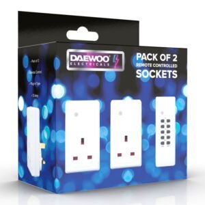 DAEWOO REMOTE CONTROL SOCKETS 2PACK