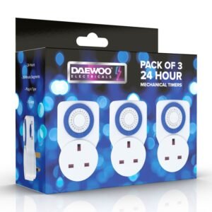 DAEWOO MINI MECH TIMER 24 HOUR 3PK
