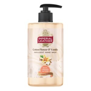 IMPERIAL LEATHER HANDWASH COTTON FLOWER & VANILLA 500ML PK6