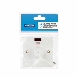 STATUS 45AMP CEILING SWITCH + NEON CDU