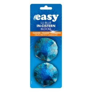 EASY LU BLUE TOILET BLOCK TWIN PK12