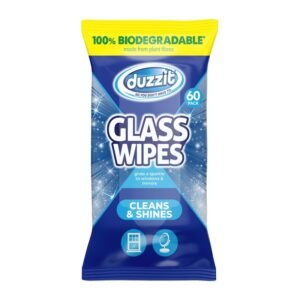 DUZZIT WIPES BIODEGRADABLE GLASS 60S PK14