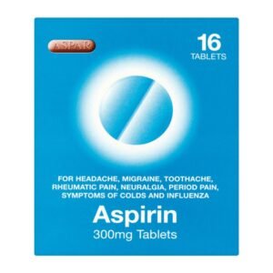 ASPAR ASPIRIN TABLETS 16S PK12 MLR