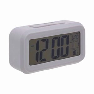 PREMIER LCD DIGITAL CLOCK GREY 13.5X7.3X4.7C