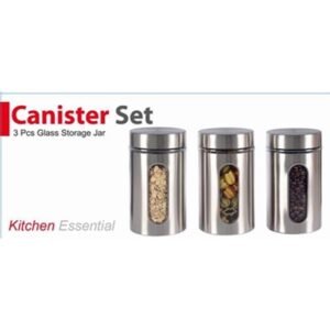 CANISTER 3PC SET 900ML