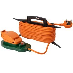 DAEWOO WEATHERPROOF 1 WAY 15M GARDEN EXTENSION CABLE